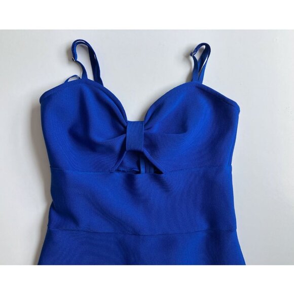Elliatt Rachel Midi Dress Cobalt Size Medium - Picture 6 of 9